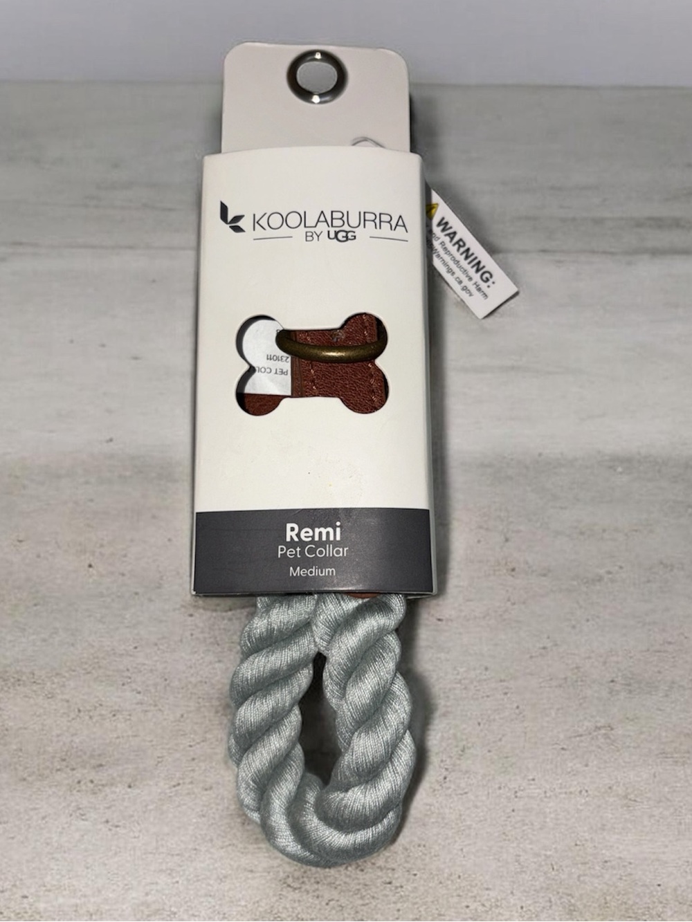 Koolaburra Remi Braided Pet Collar - Medium 15in - 16in - Picture 3 of 4